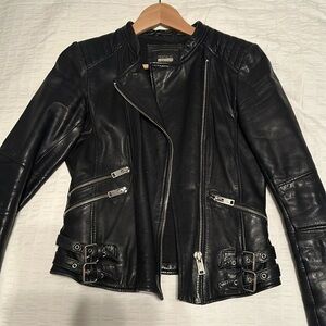Trafaluc by Zara Leather Jacket. Small
